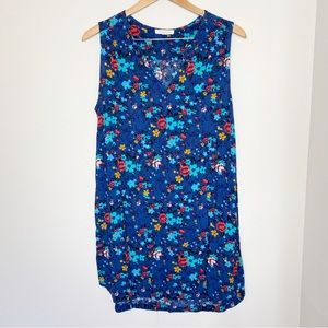 Beach lunch lounge floral dress large